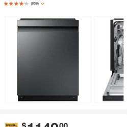 24 in. Top Control Tall Tub Dishwasher in Fingerprint Resistant Black Stainless Steel with AutoRelease, 3rd Rack, 42