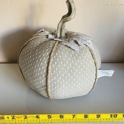 Large Fabric Pumpkin 
