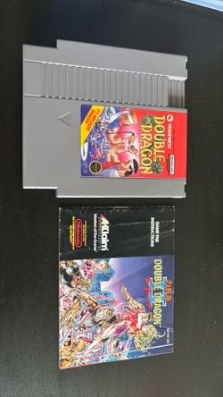 DOUBLE DRAGON- NES GAME WITH MANUAL