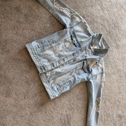 Fashion Denim Shirt – Size Small (S)