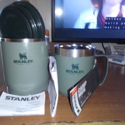 Stanley Coffee Mug&Hot/Cold Thermos Bowl/Lid