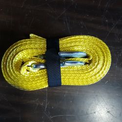Tow Strap With Hooks