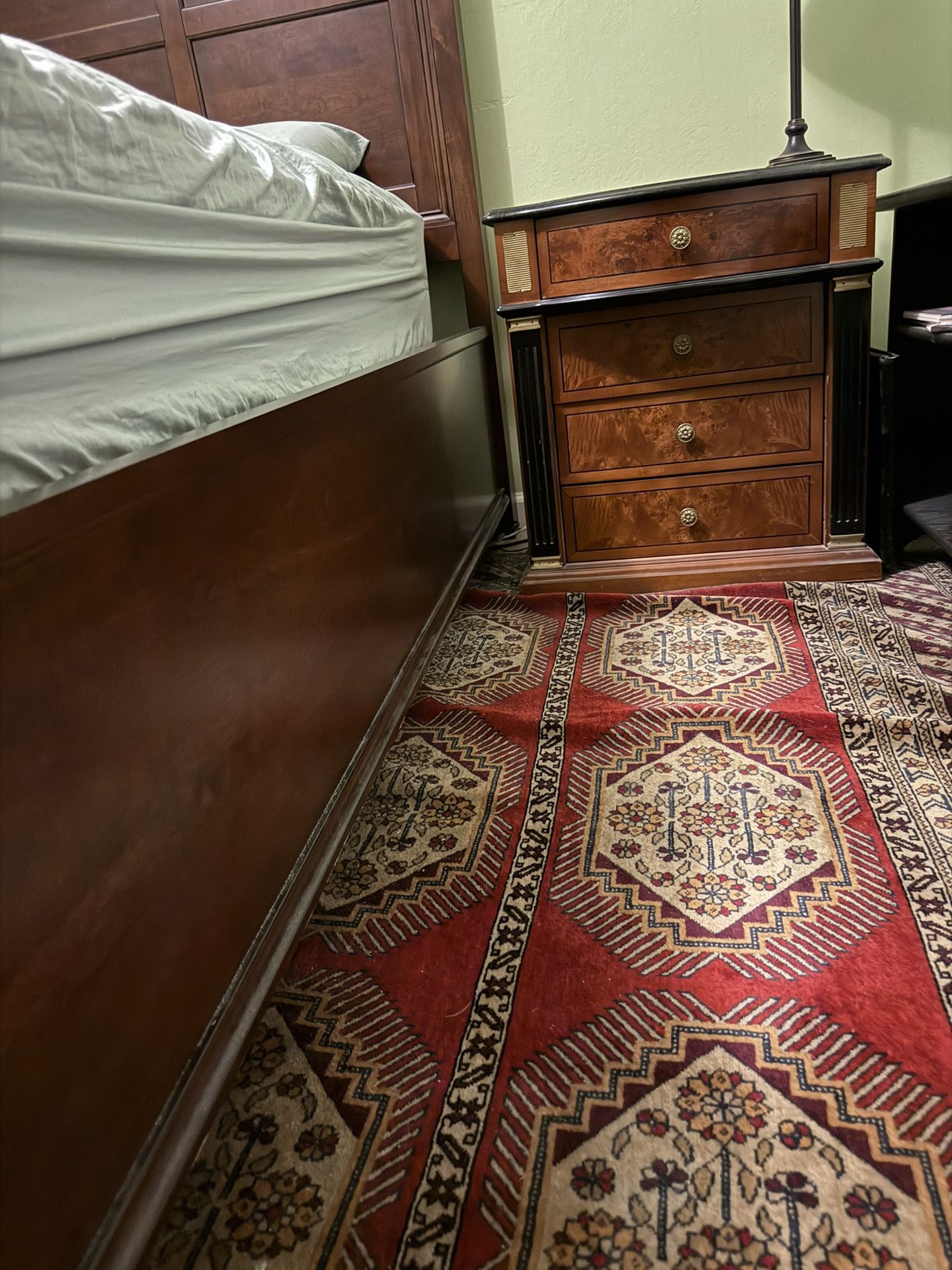 Bedside Armoires Classic Mahogany