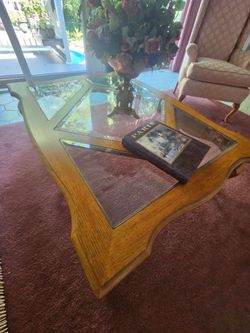 Glass table