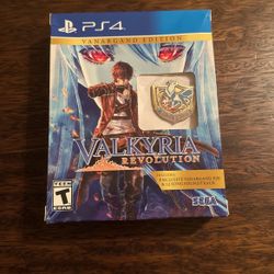PS4 Valkyria Revolution Vanargand Edition 