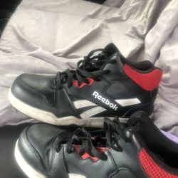 Steel toe rebok tenis shoe 9 mens