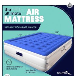 EnerPlex Queen Air Mattress (with Built-in Pump)