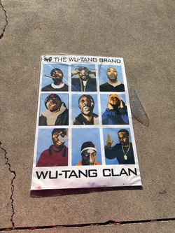 Vintage Wu tang clan bravado poster