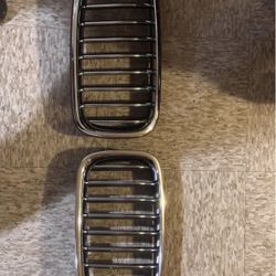 BMW F10 Silver grills
