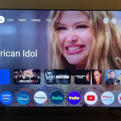 75in Led 4k Smart TCL Tv