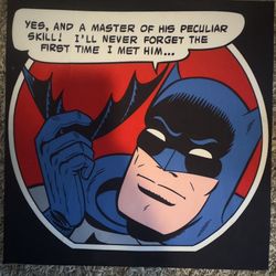 Batman Wall art from Pottery Barn Kids