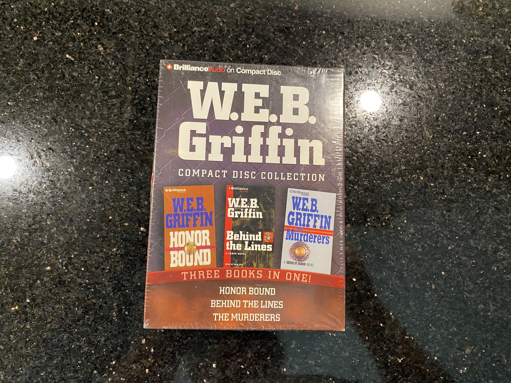 W.E.B Griffin Compact Disc Collections 3 Audio Books NEW
