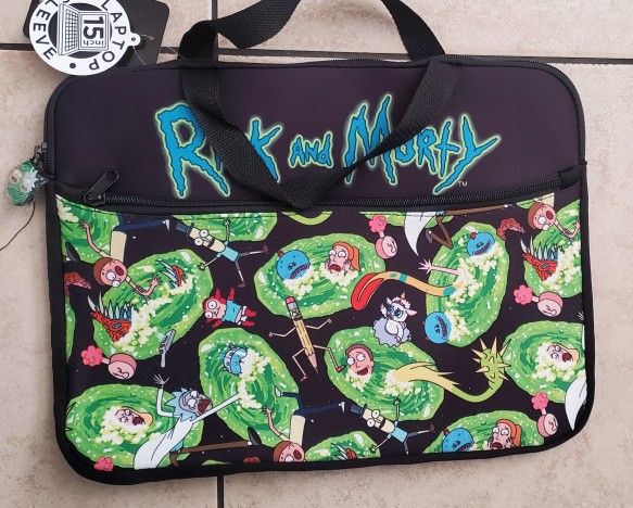 New Rick & Morty Laptop Case