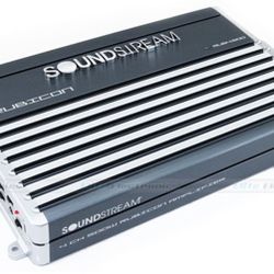 RUB4.500 - Soundstream 4 Ch. 500 Watt RMS Rubicon Series A/B Class Amplifier