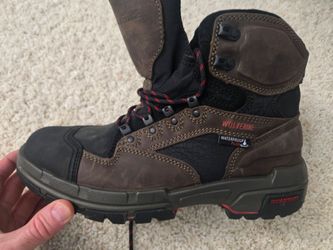 NEW Size 12 Wolverine Legend Waterproof Work Boots - Soft Toe