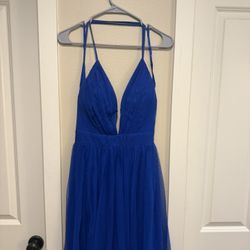  Blue Party Dress 