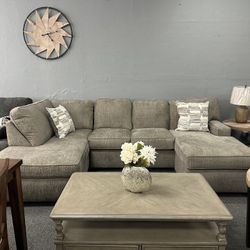 Light Brown Sectional Sofa