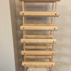 WOOD WINE RACK 
