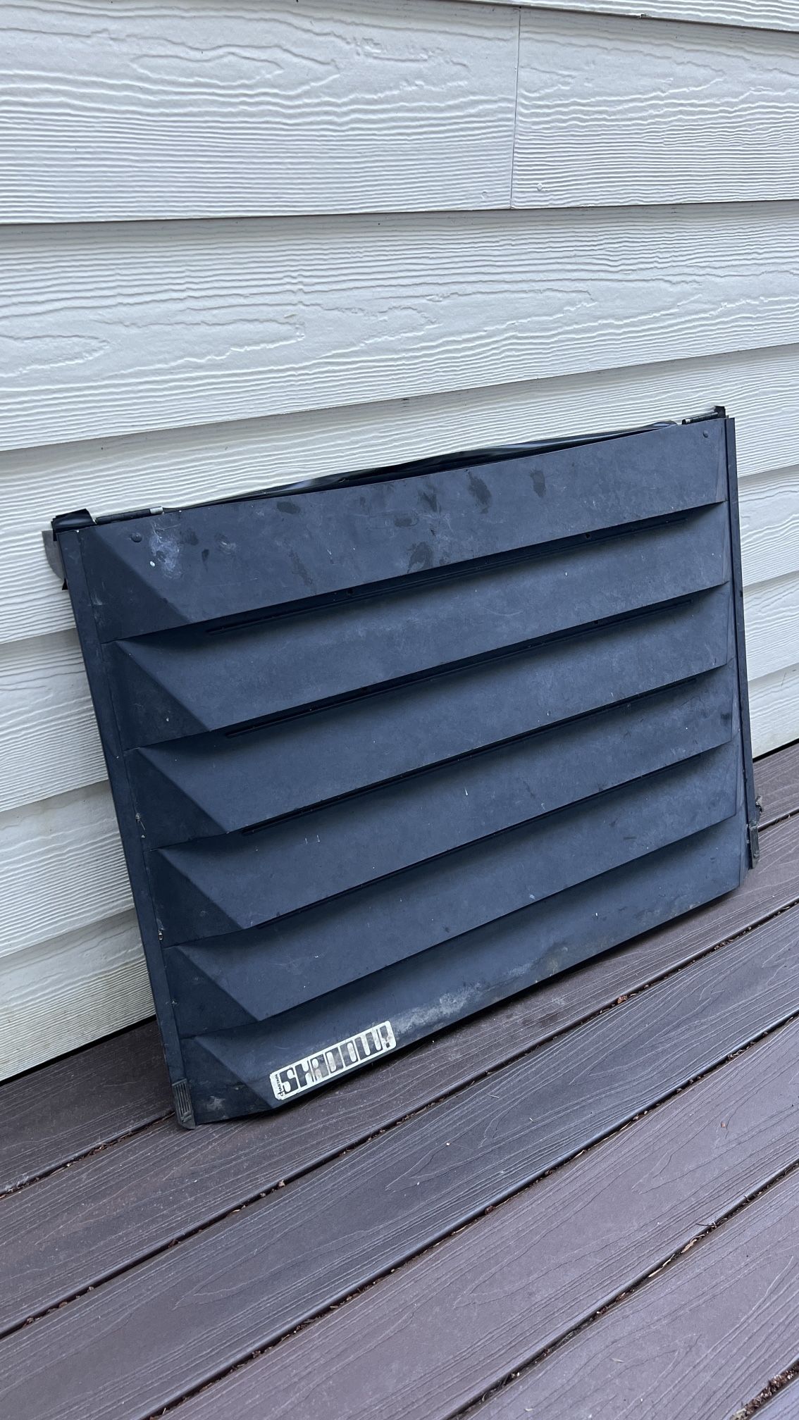 70-73 Nissan Datsun 240z Back Glass Grille Rear Hatch Vent Oem Window Louvers