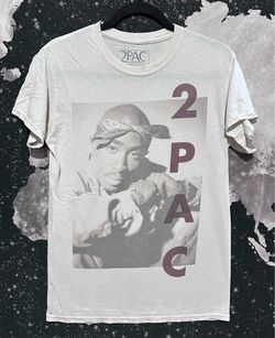 Tupac 2Pac Shakur Rapper Portrait Style Shirt