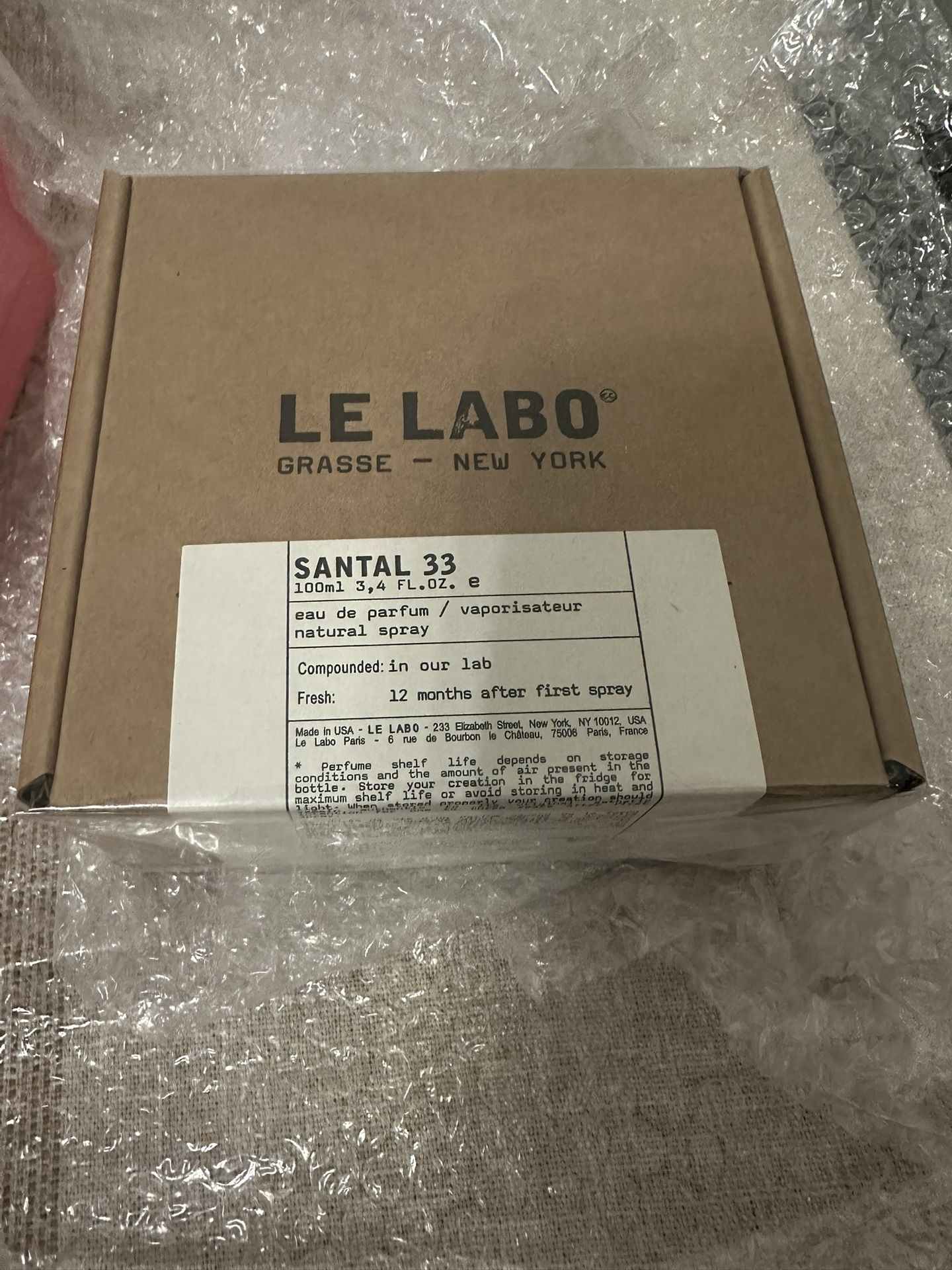 LE LABO SANTAL 33 100ml