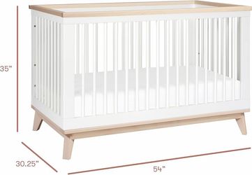 Babyletto Scoot Baby Crib + Moonlight Slumber Little Dreamer Crib Mattress