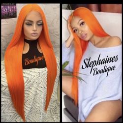 Human Hair Blended Lace Front Wig 