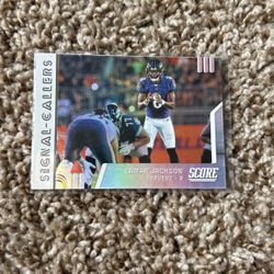 Lamar Jackson Signal Caller Card (2019)