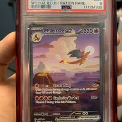 Pokemon Charizard Sir 151 PSA 9