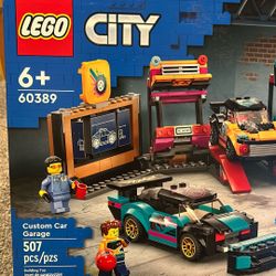 Lego Custom Car Garage Set NIB