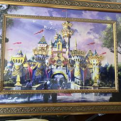 Disney Disneyland 50th Celebration Castle Crown Pin Set