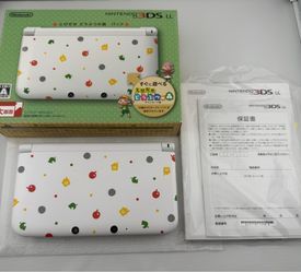 🌿 Nintendo 3DS XL LL Animal Crossing Edition – Complete in Box (Collector Condition) 🌿