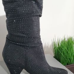 Rebound Black Booties