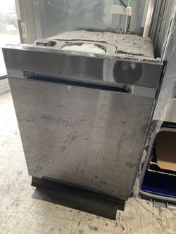 Kitchen aid black stainless dishwasher