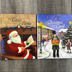 New Set of 2 Children’s Christmas Holiday Story Books