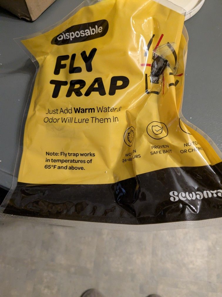 Disposable Fly Trap $5 Ea. Or 4 For $15