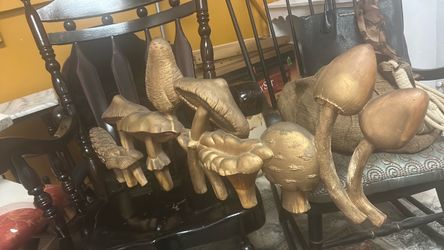 Vintage Mushroom decor