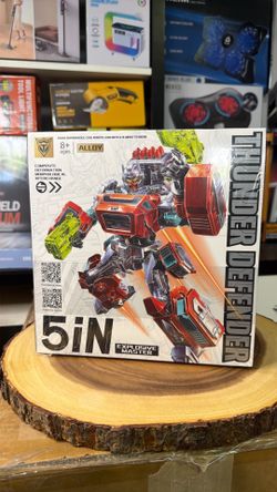 Thunder Defender 5-in-1 Alloy Robot Toy