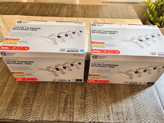 NEW Commercial Electric LED Recessed Lights – 8 Total / 2 Packs