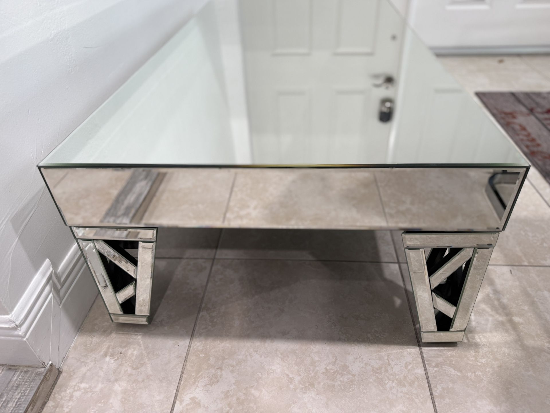 Mirrored Coffee Table