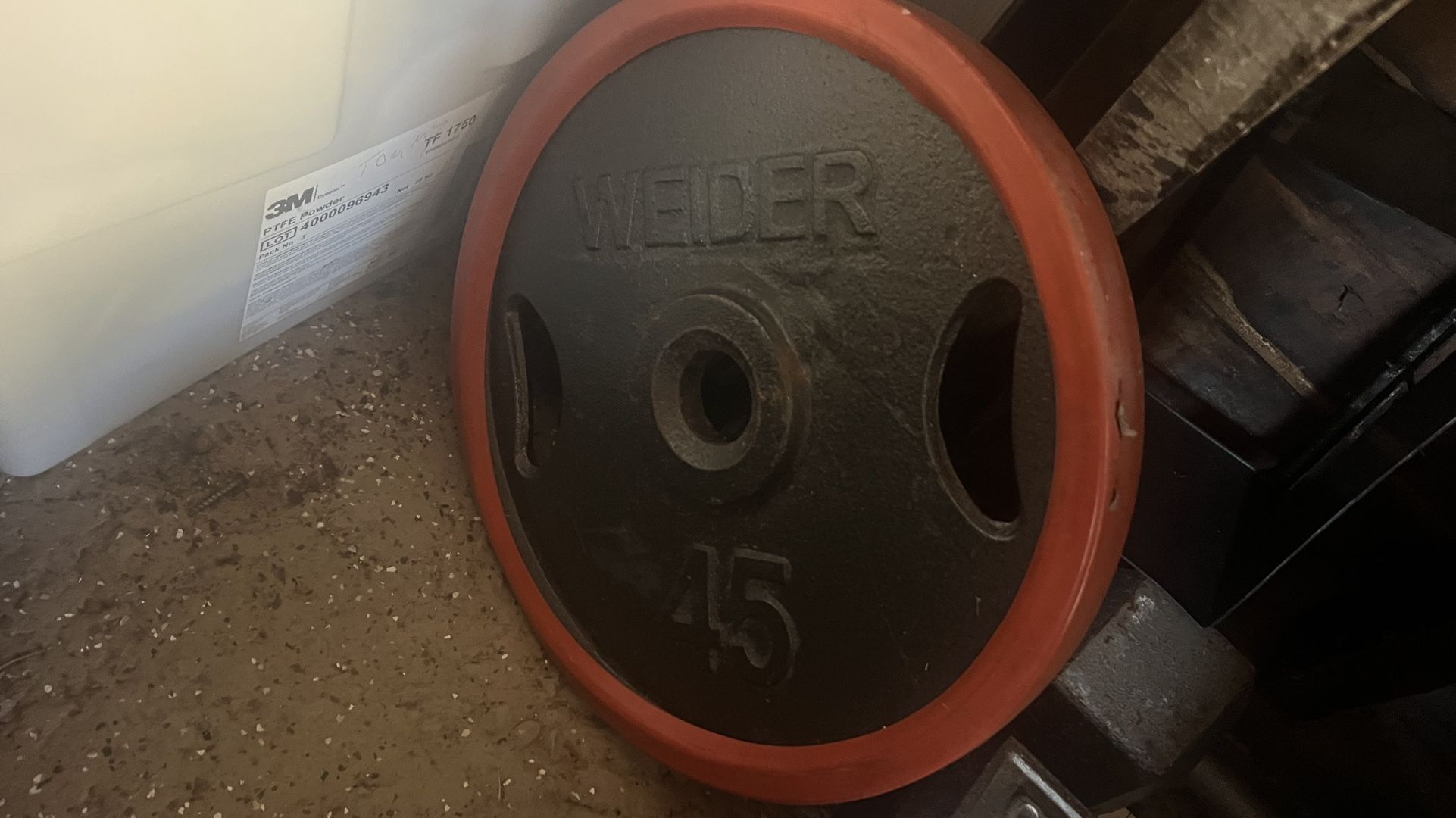 Weider Plate