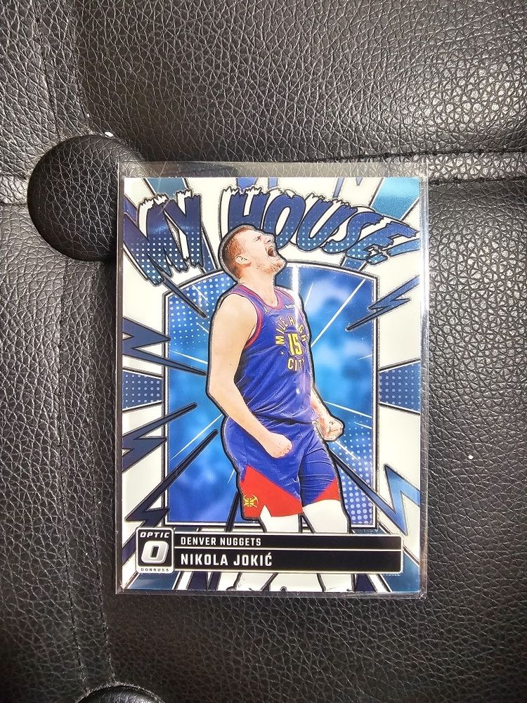 NIKOLA JOKIC NUGGETS MY HOUSE PANINI NBA SPORTS CARD!