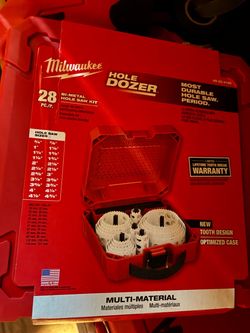 Milwaukee whole-saw kit