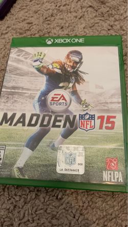 Madden 15 Xbox one almost brand new
