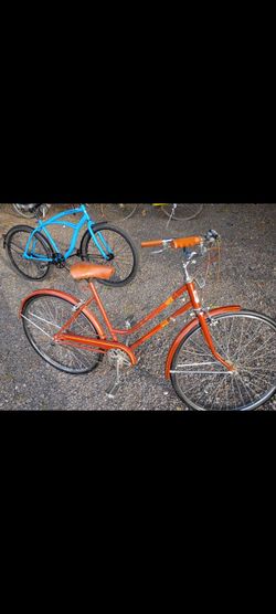 red bike