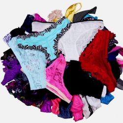 20Pcs Sexy Underwear, Kinds of Women T-Back Thong G-String Underpants Sexy Lacy Panties S and M Size