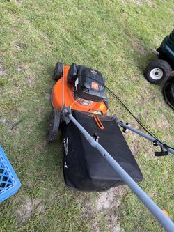 Yard max bagger mower