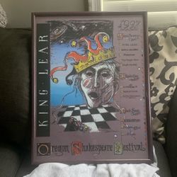 Framed Poster Oregon Shakespeare Festival 1997