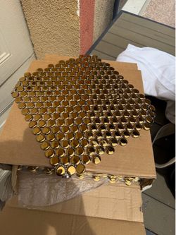 Mosaic tile gold. 12 sqf