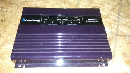 Power Acustik 400W amp